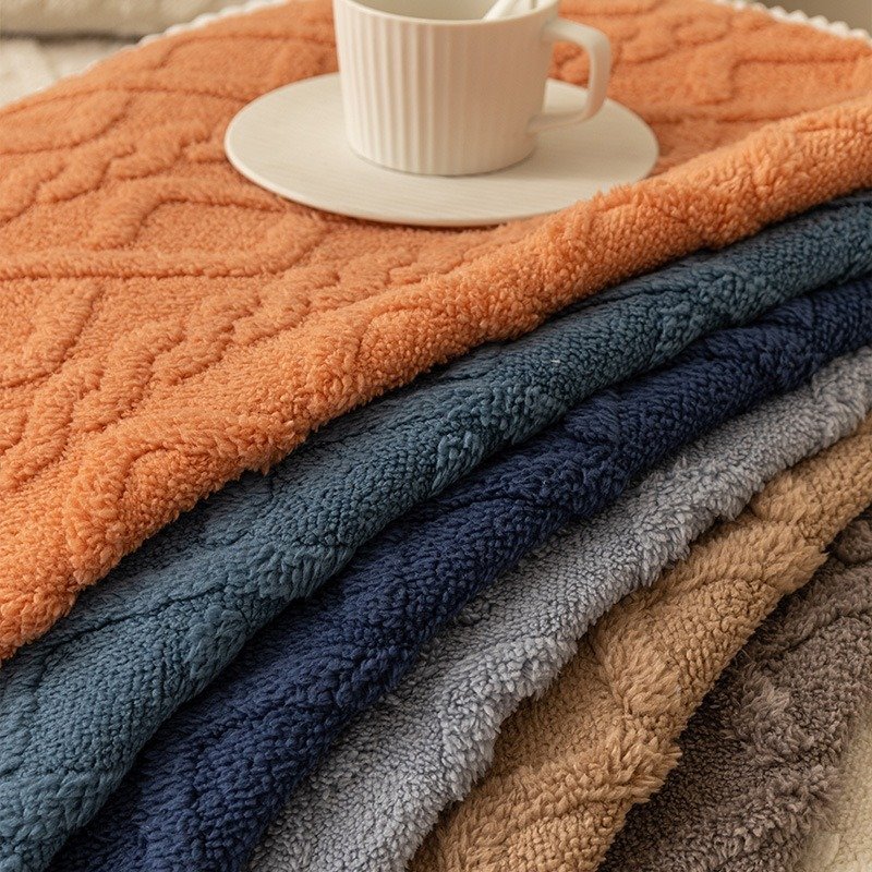 Fur-covered sofa cushion - Image 2