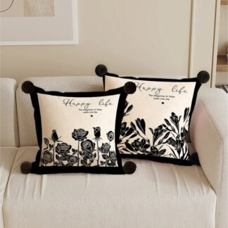 Sofa throw pillow cover