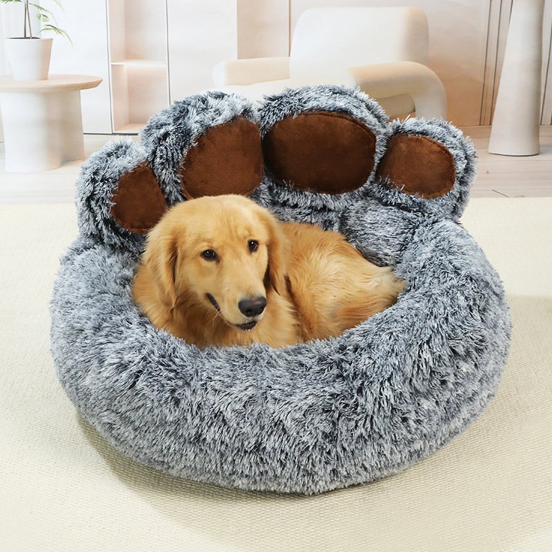Bear claw-shaped pet sofa bed